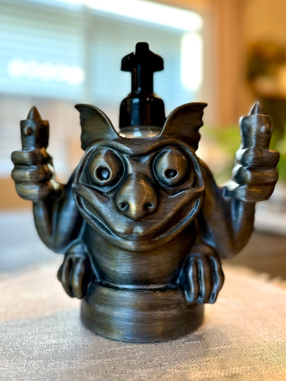 Disney Haunted Mansion Gargoyle Soap holder for Bath & Body Works Bottles